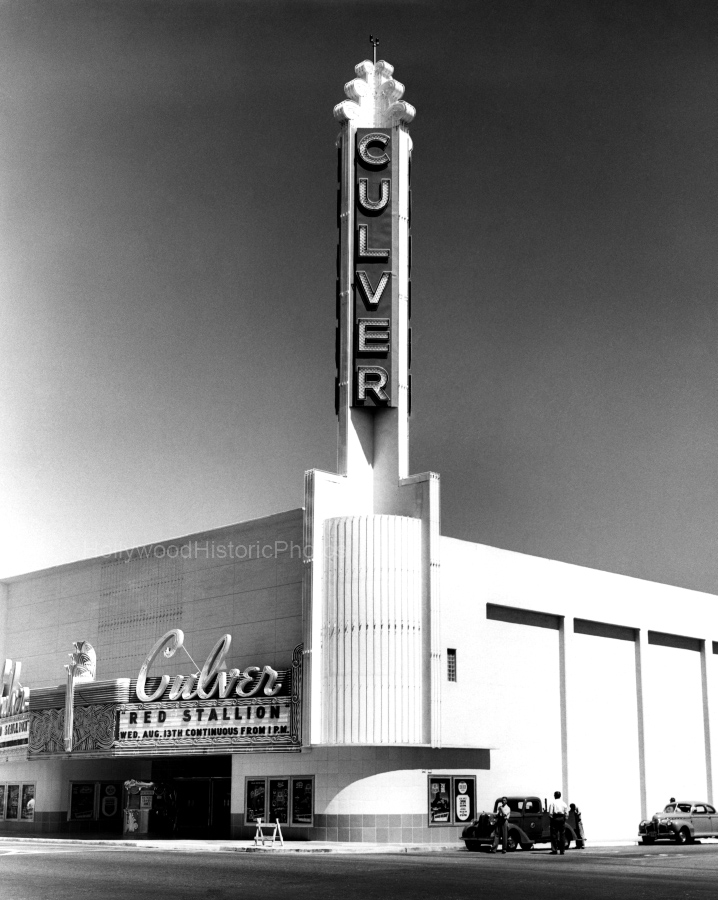 Culver City Theatre 1947 Showing Red Stallion wm.jpg